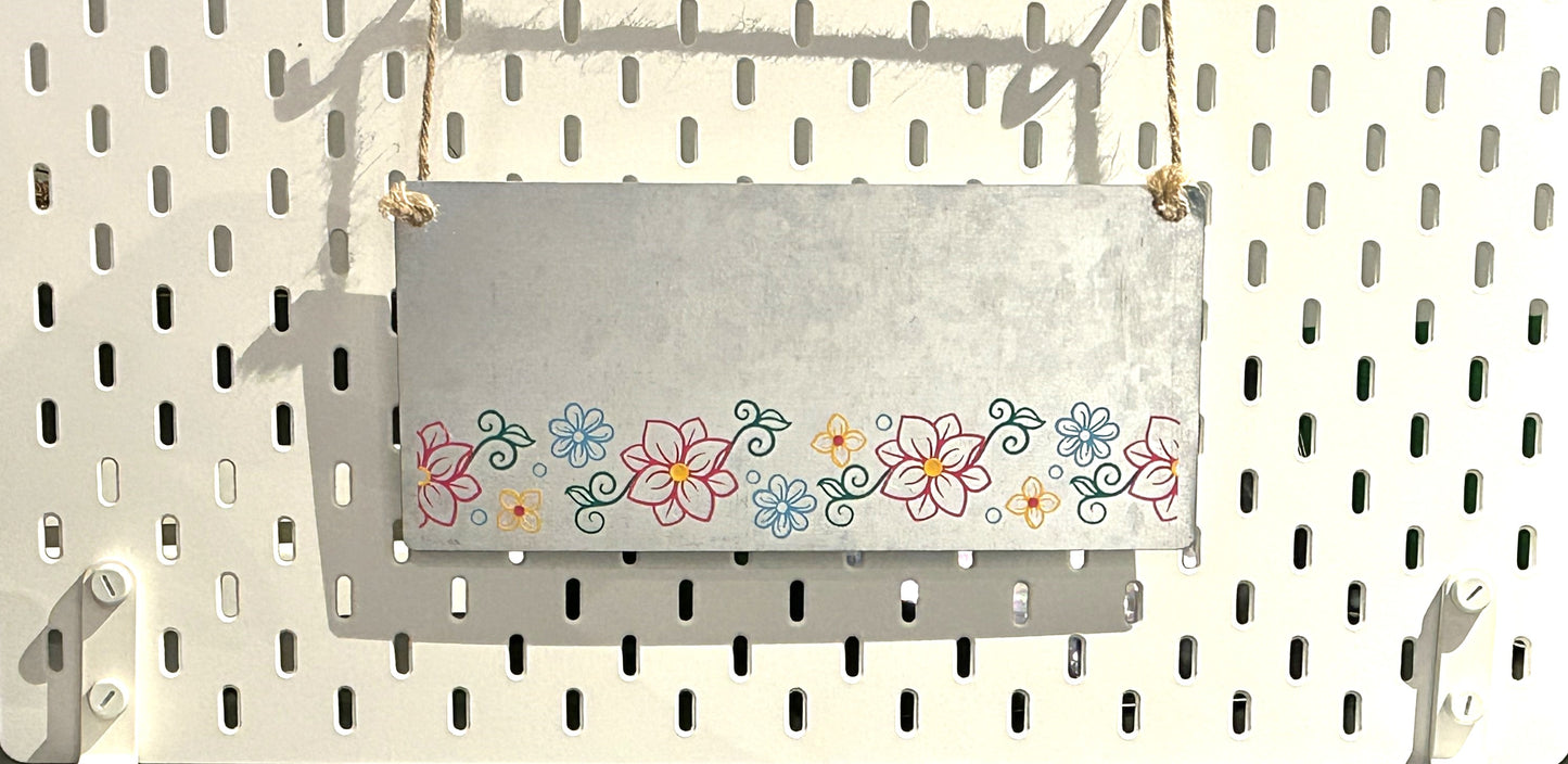 Affiche de jardin