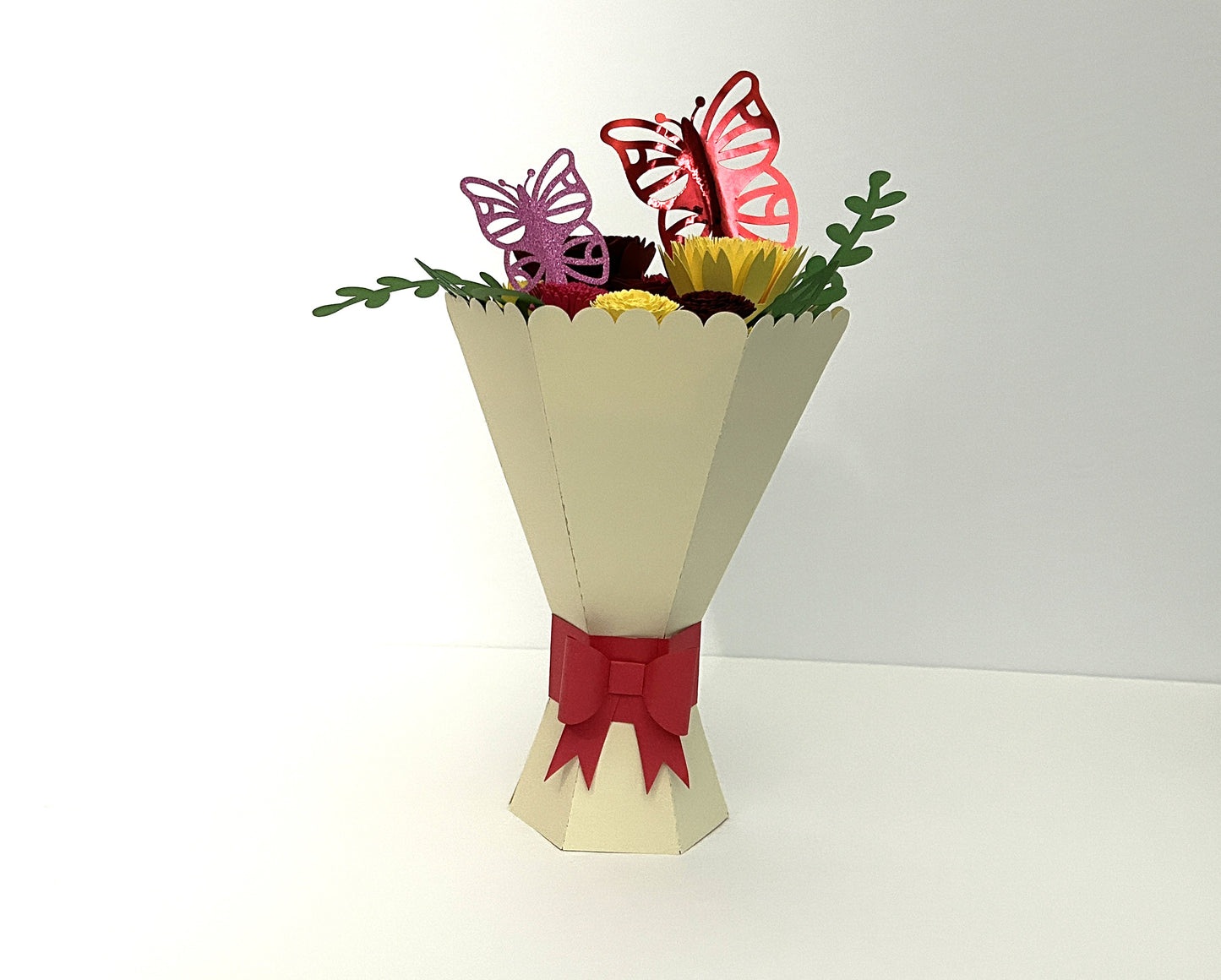 Bouquet de fleurs à assembler