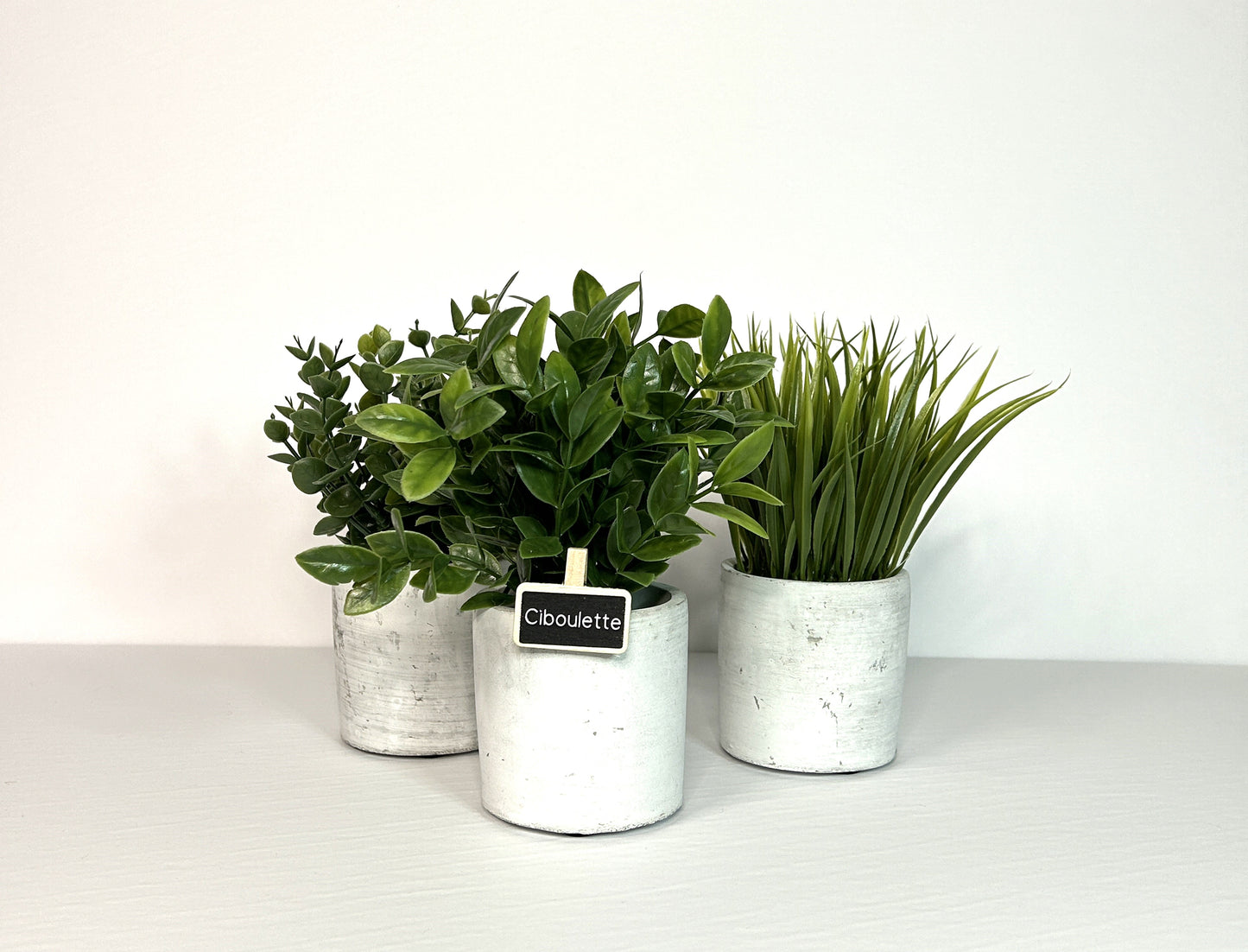 Ardoises à pince pour les fines herbes