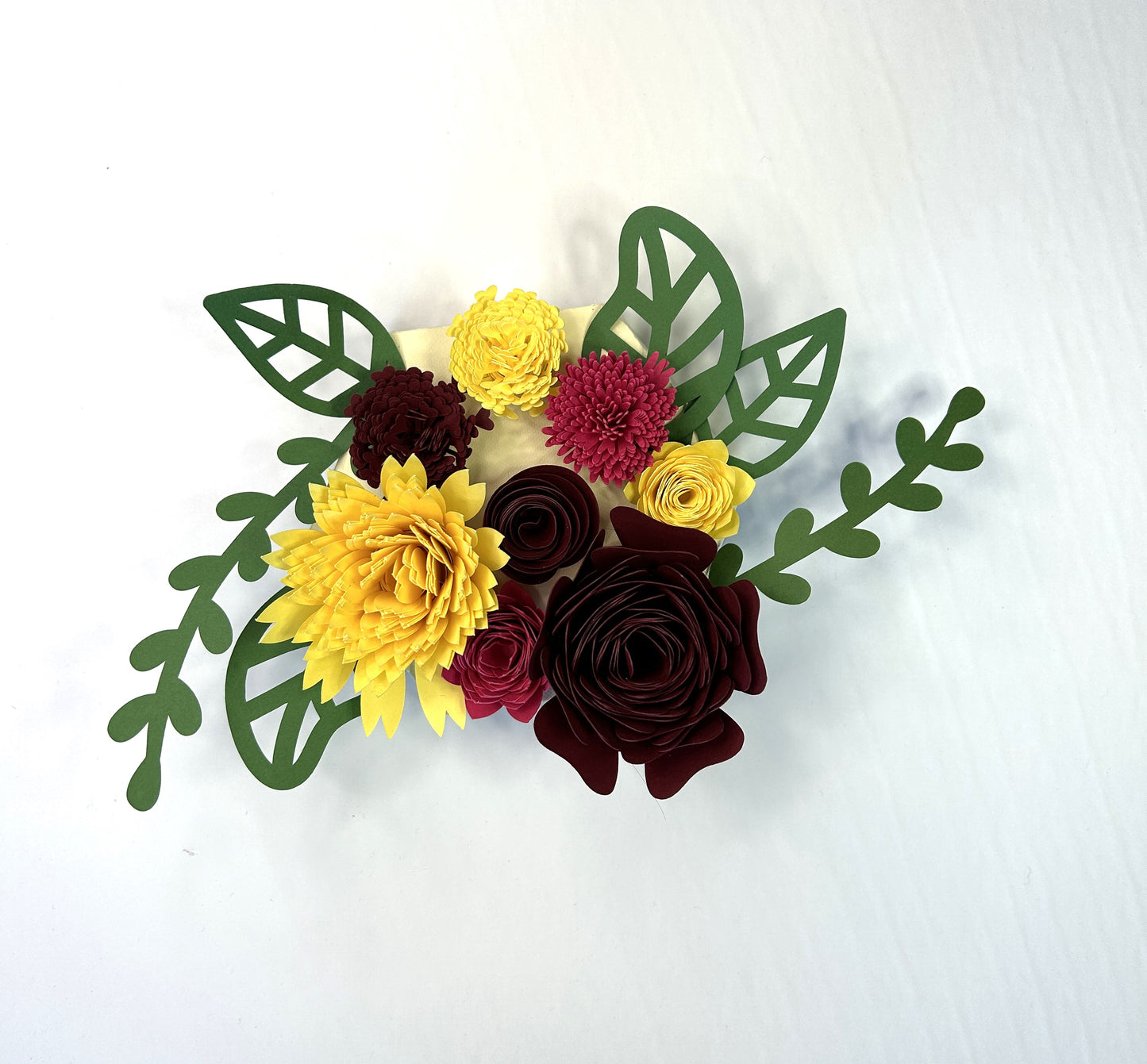 Bouquet de fleurs à assembler