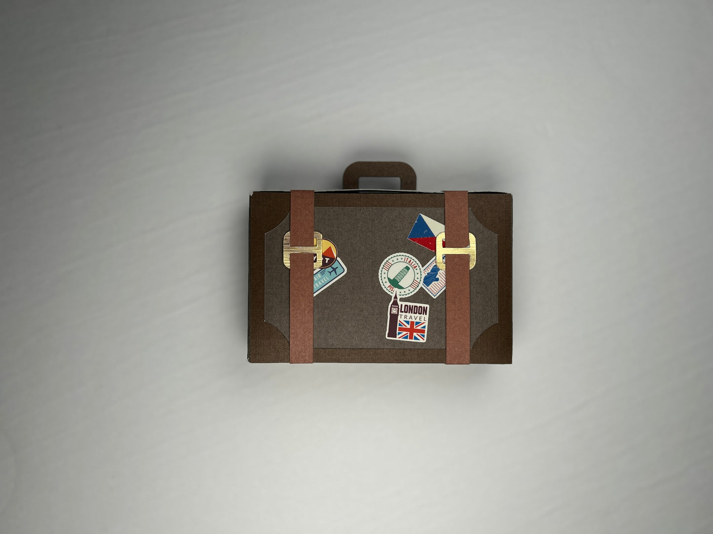 Boîte pour carte-cadeau - Valise