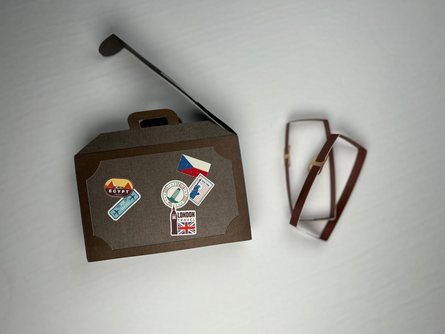 Boîte pour carte-cadeau - Valise
