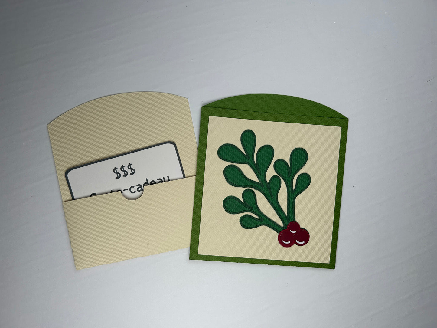 Porte carte-cadeau - Noël - Carré