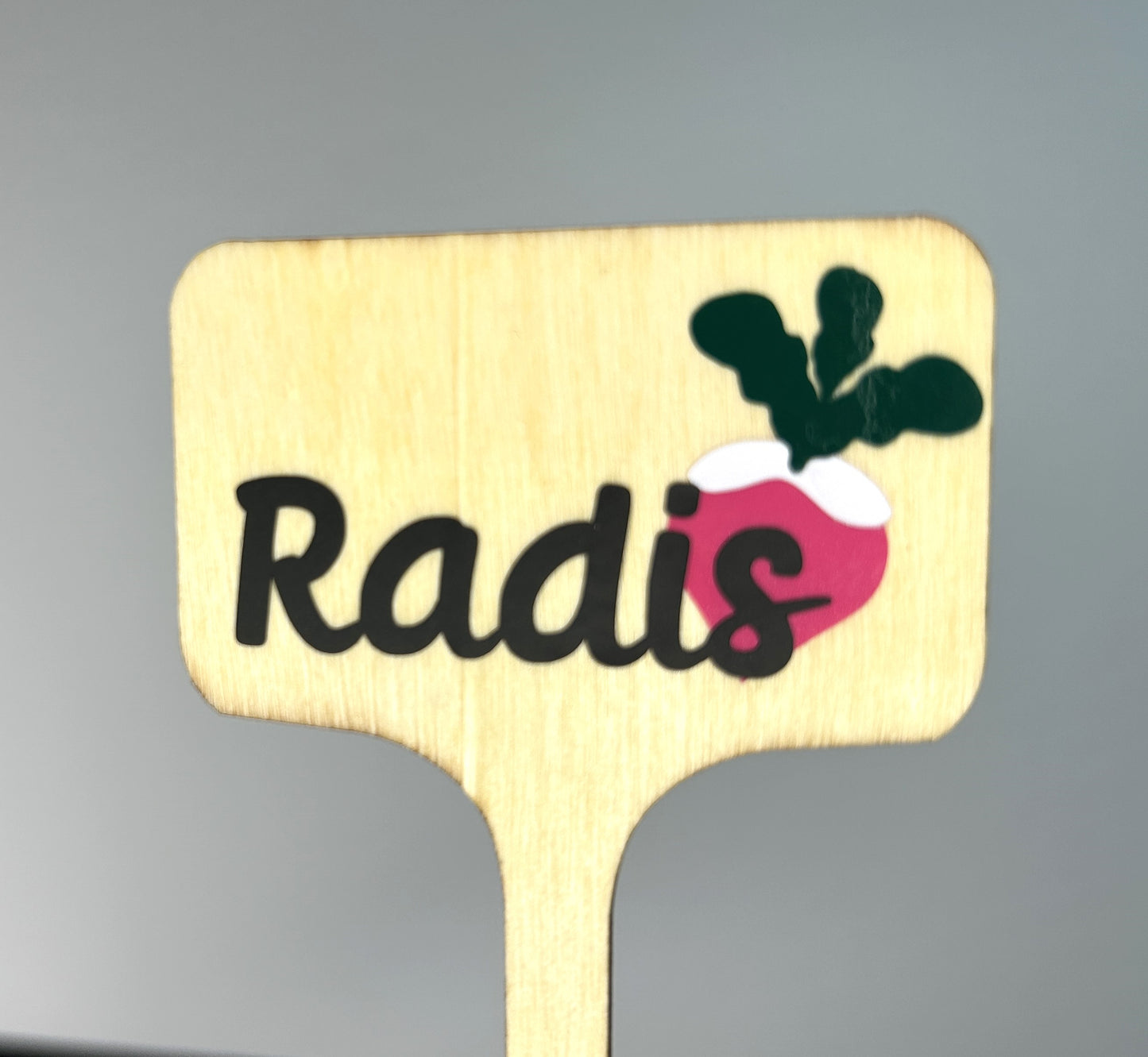 Marqueur de jardin en bamboo