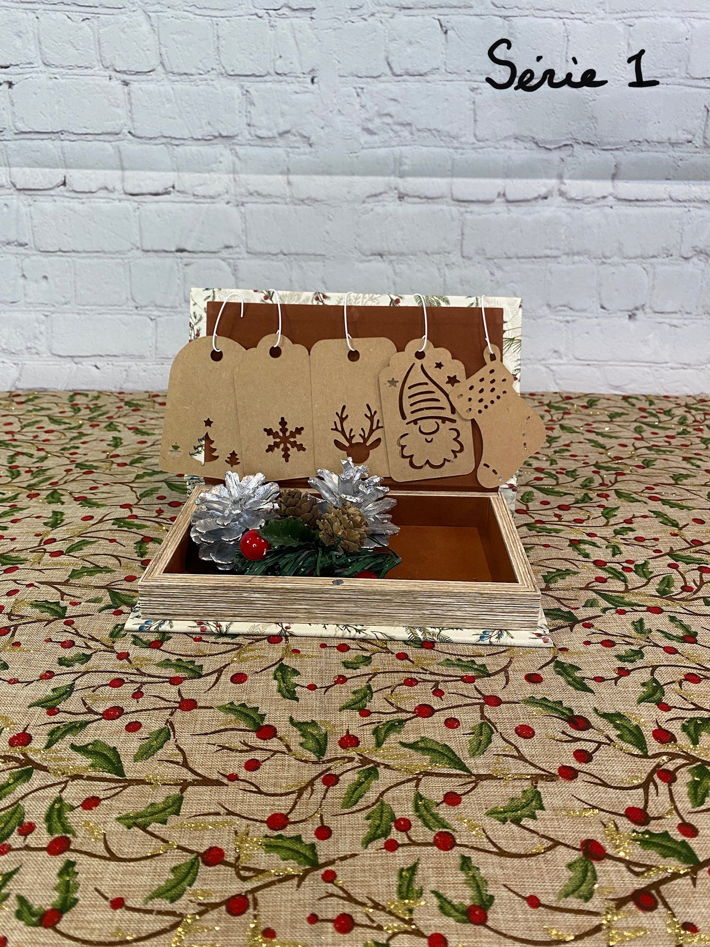 Étiquettes pour cadeau en papier Kraft