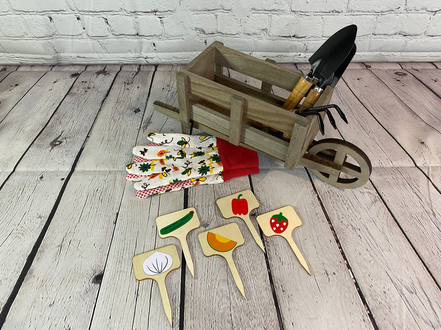Marqueur de jardin en bamboo
